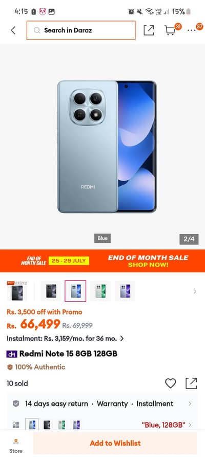 Xiaomi Redmi Note 15
