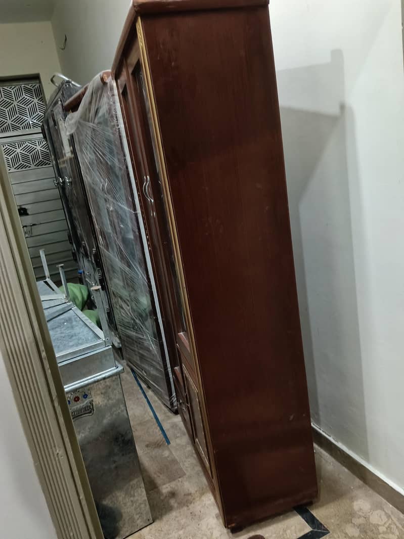 2 Wooden Glass Showcase / Premium Display Cabinets/Solid Wooden/Lahore 3