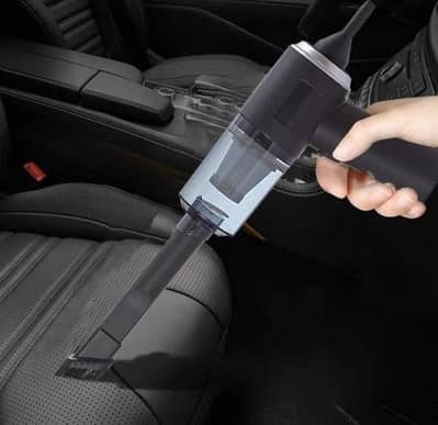 Portable Rechargeable Vacuum Cleaner Black
