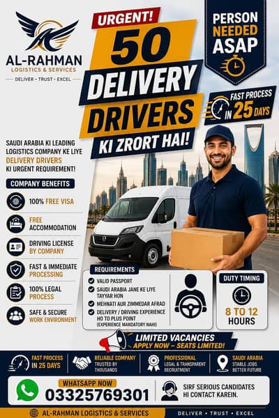 Delivery Rider Jobs in Saudi Arabia – Apply Now