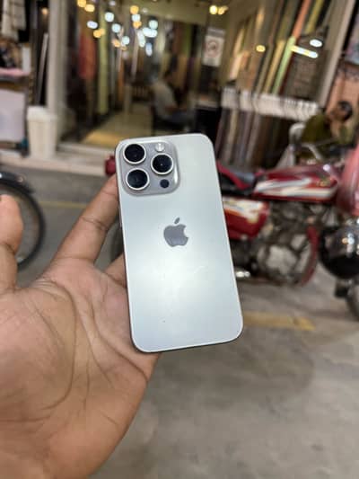 Apple iPhone 15 Pro 128GB JV Non PTA | Battery 85% | Box Only