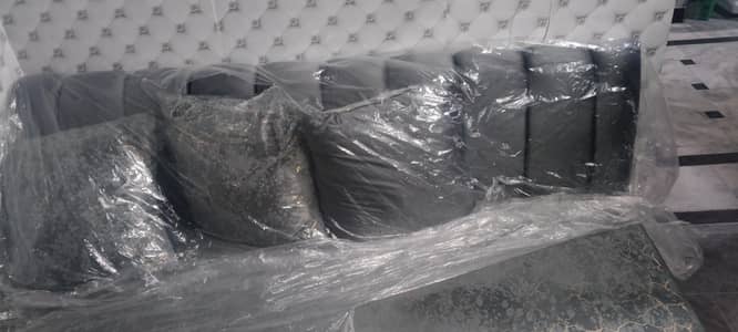 L shape 5 seater sofa set