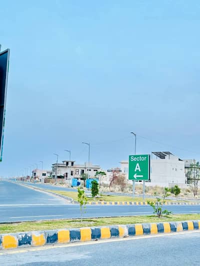 1 Kanal Sector-A North Facing Plot Near 250ft Road For Sale