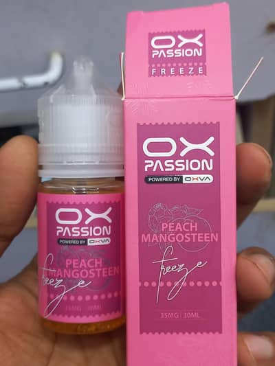 oxva passion peach mangosteen pod flavors