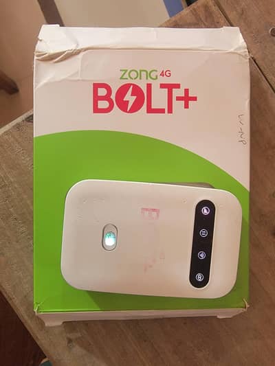 zong bolt Plus device full fast internet speed