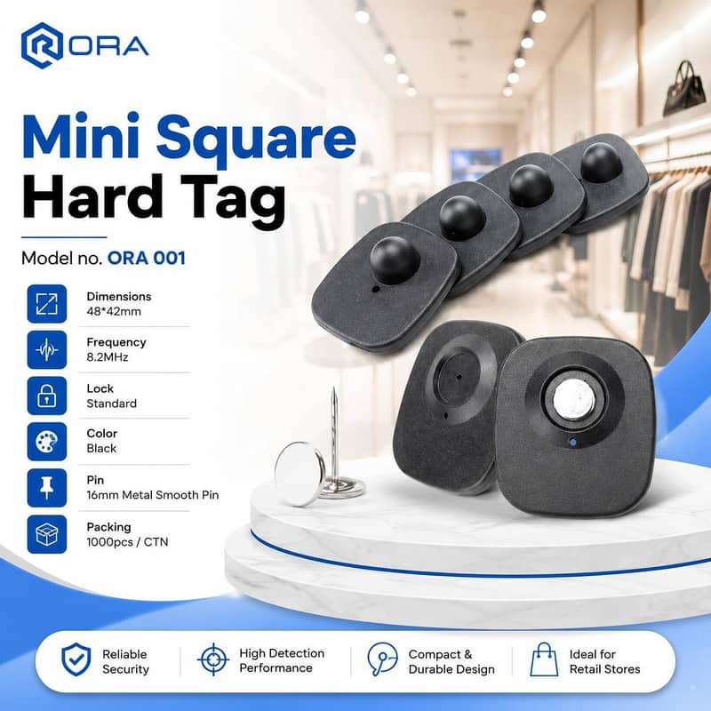 Mini Square Hard Tag 0