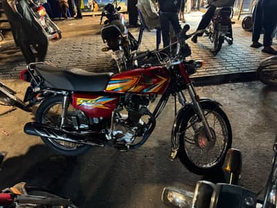 Honda 125 low mileage