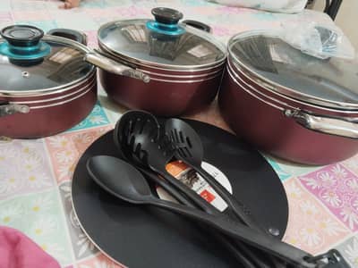 prestige non stick cookware set