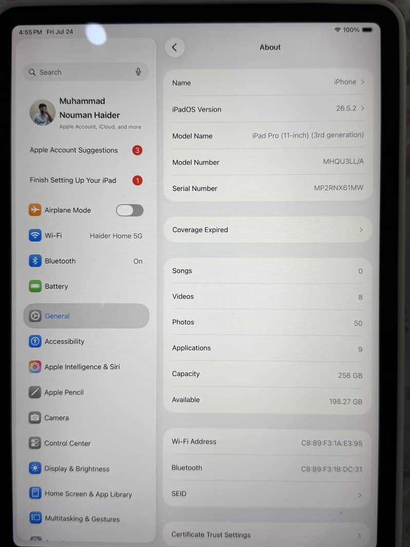 iPad Pro M1 2