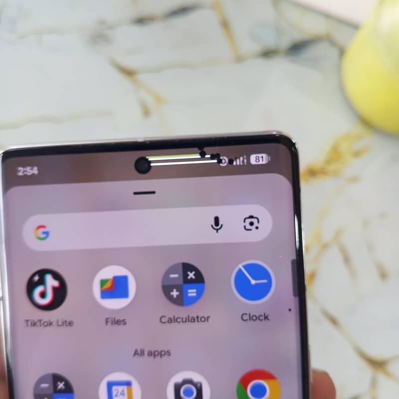 Google Pixel 7 Pro white  7