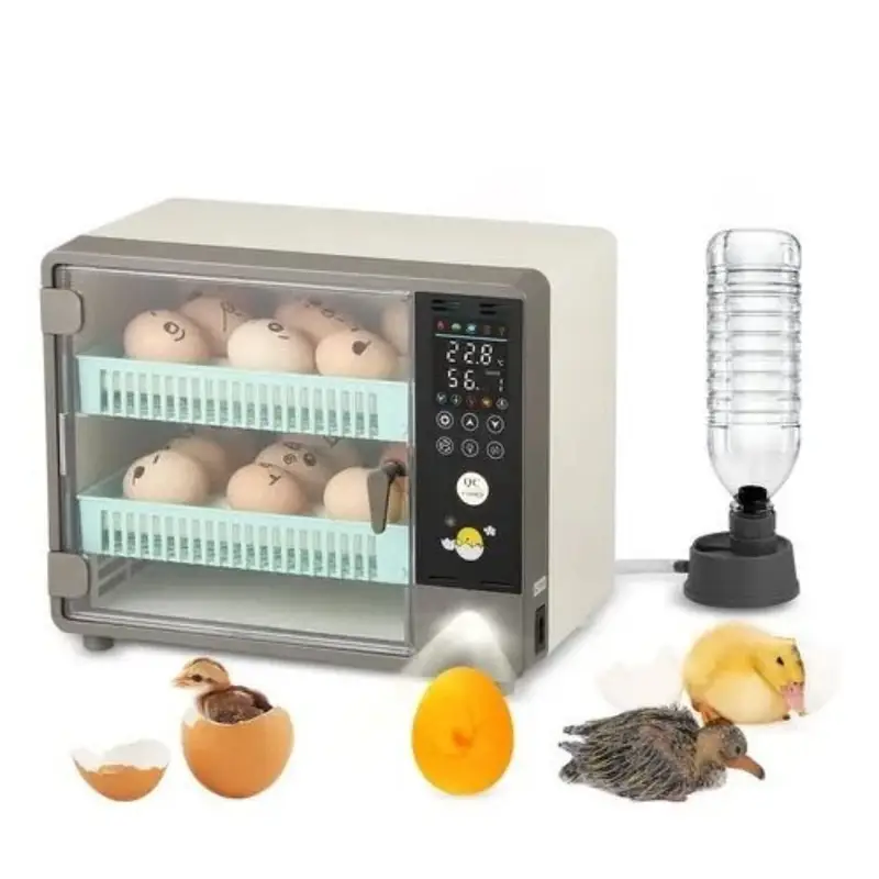 AC/DC Dual Power Oven Type Automatic Egg Incubator 24/50 Eggs — photo 3