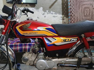 CD 70 Bike