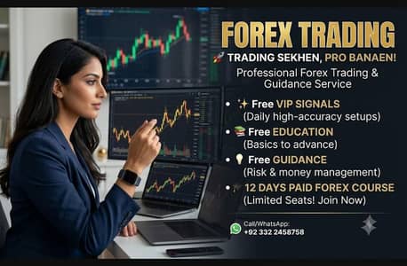 Forex Trading classes / expert teacher available reasonable services