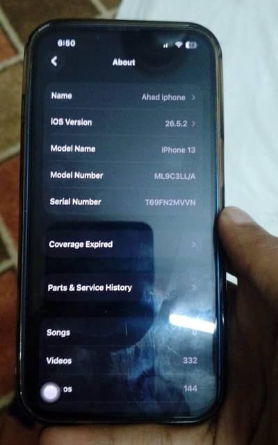 Apple iPhone 13 128gb PTA apporved