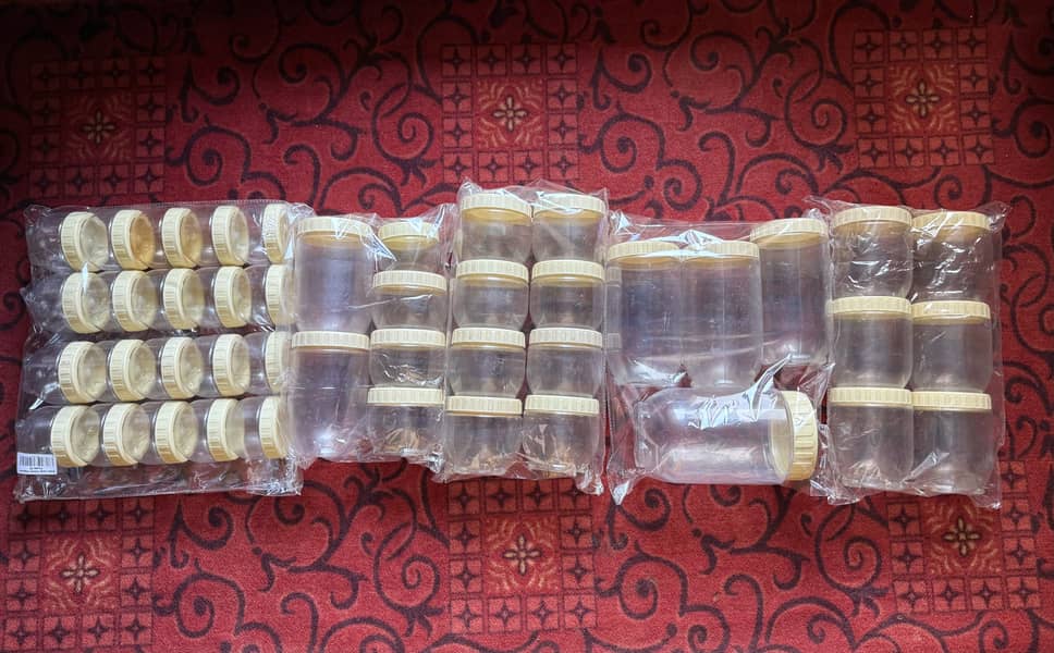Masala/Spice Jars Set (44 stackable jars) 7