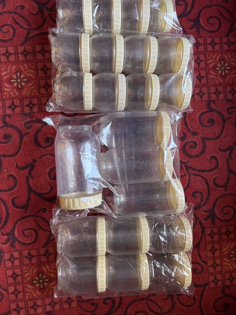 Masala/Spice Jars Set (44 stackable jars) 8