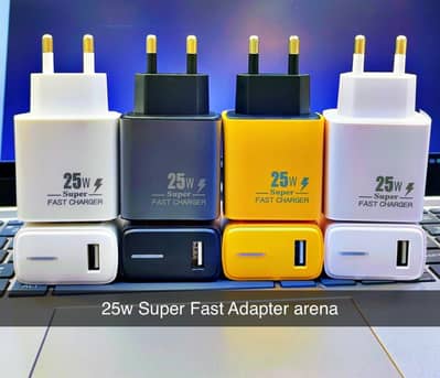 25w super fast charger adaptor