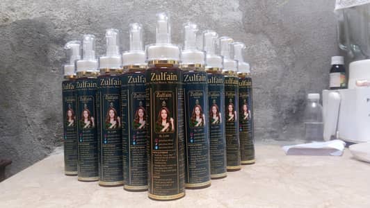 Zulfain hair oil sale commission base work