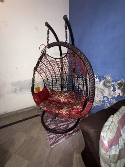 Luxury Double Seater swing | Strong Frame | Minor Repair Required