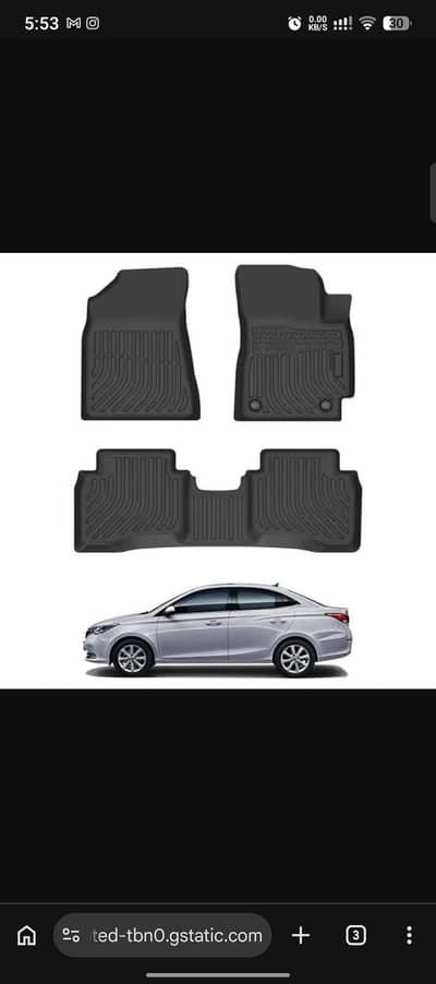 Alsvin Tpe Mats For All Model, Scratch Less, Easy Wipe