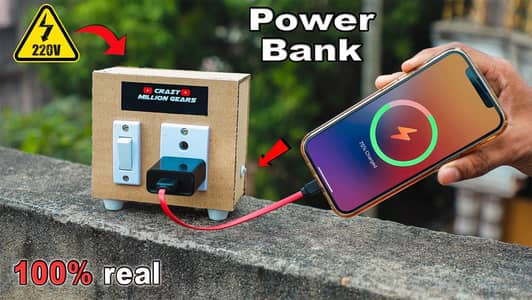 Locally Made Mini UPS for Laptop Charging etc