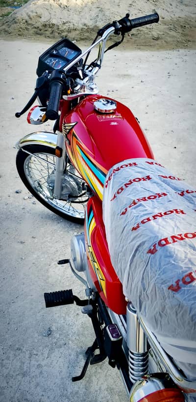 HONDA CG 125 RED 2026