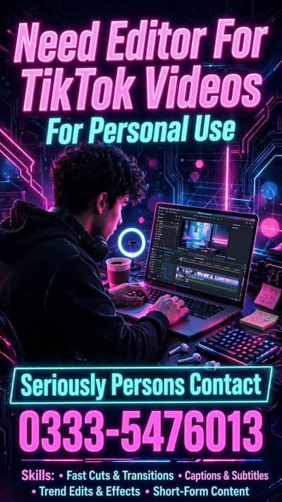 need a video editor for tiktok