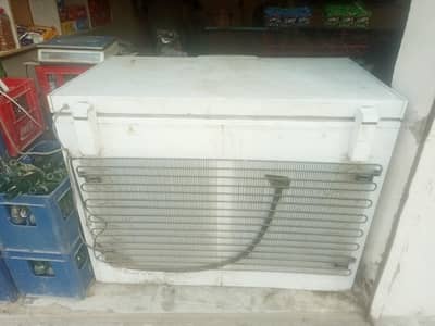 deep freezer dawlance in working condition. general store used.