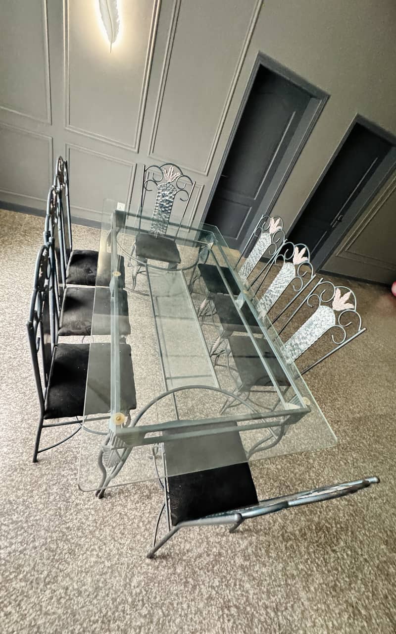 Iron Dining Table 8