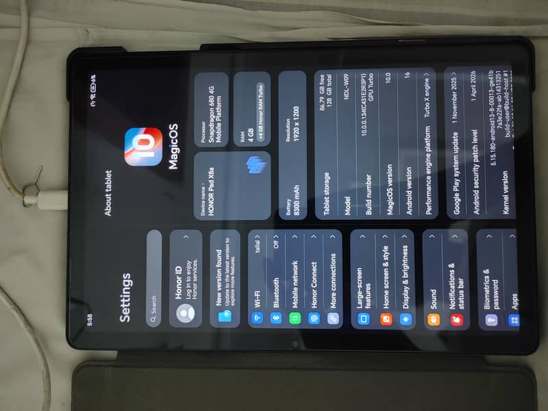 Honor pad x8a 0