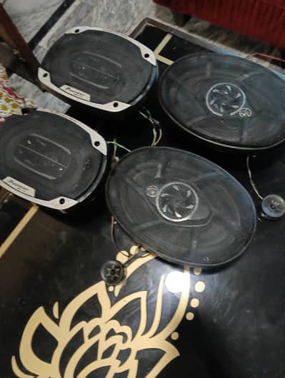 branded speaker very good quality pioneer and rock wood company