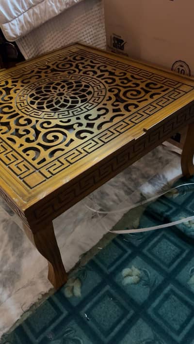 1  center table 1 coffee table
