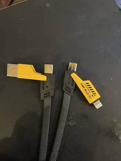 Ultra fast charging cable 2/2 for ios and ctype