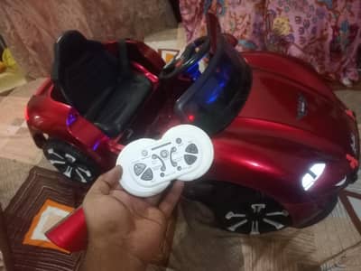 kids imported car with Remote & swing jumping function ( shiny color)