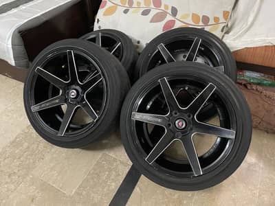 Emotion-R 17x9JJ Concave Rims Tyre– JDM Alloy Wheels