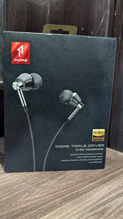 1More Triple Driver In-ear Hi-Res, THiNKWAY TONE BOB SHOCK 4D