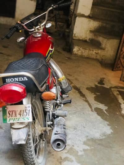 Honda 125 2016 model condition is good