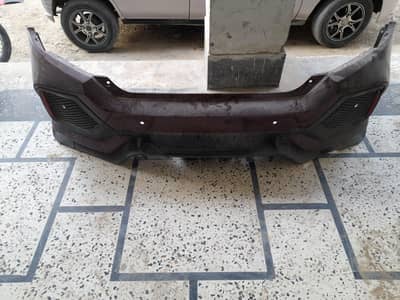civic x bumper