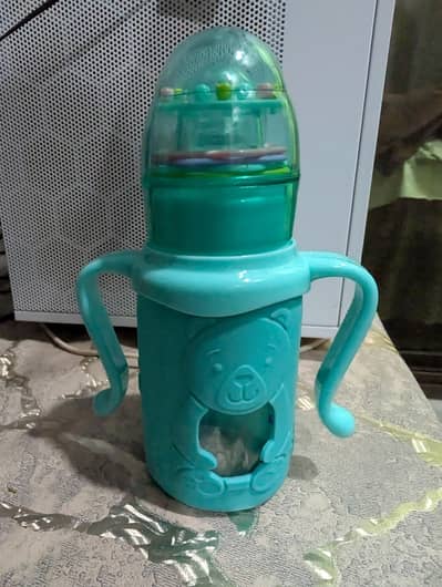 baby glass feeder / milk glass feeder /  toy glass feeder with handels