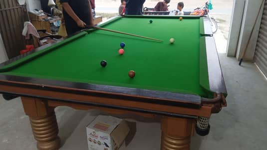 snooker table