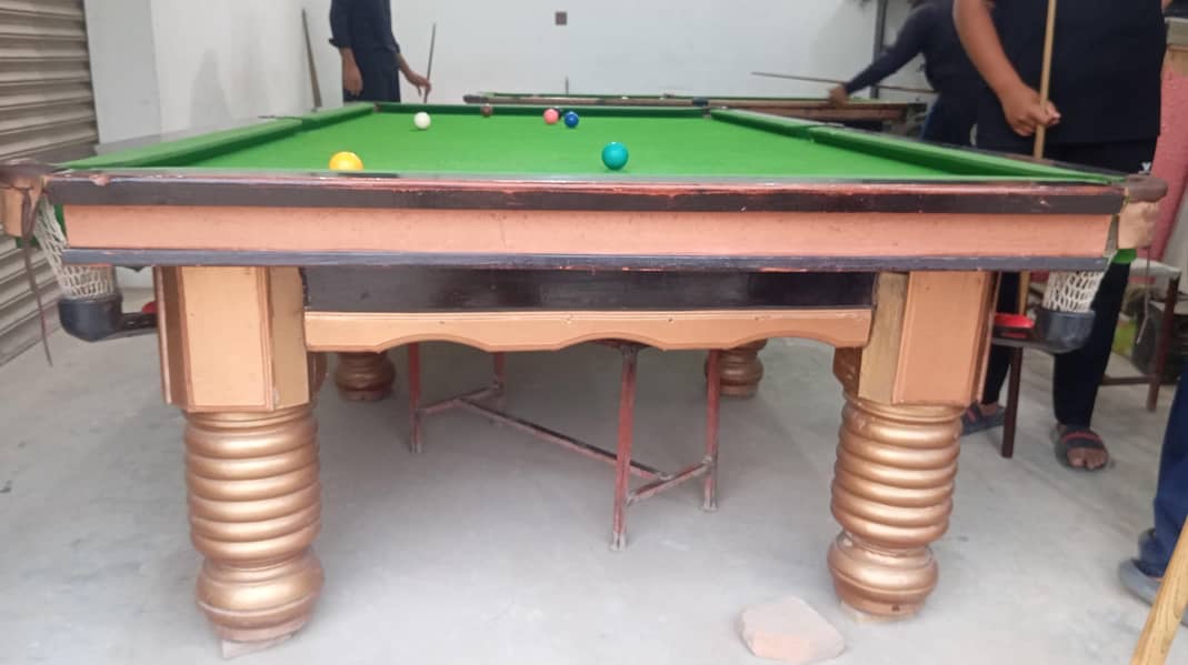 snooker table 1