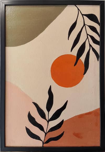 photo frame with print