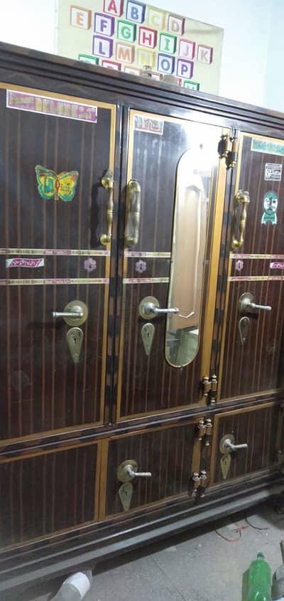 3door iron safe almari
