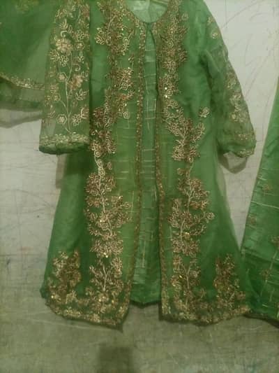 open shirt plazo dupatta