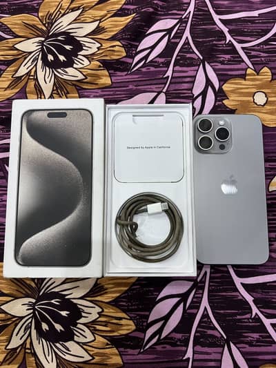 iphone 15 Pro Max Dual Sims Official PTA Aproved