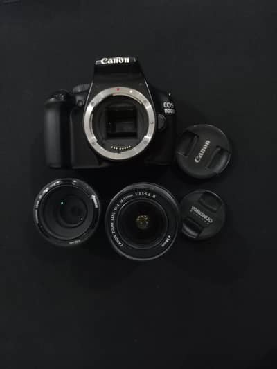 Canon eos 1100d barely used like new