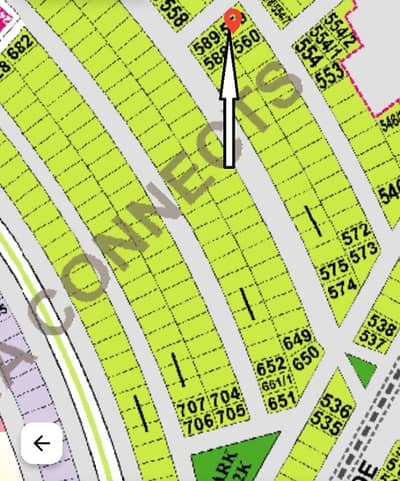 For Sale - 1 Kanal Corner Plot # 559 in Phase 8 Sector U.