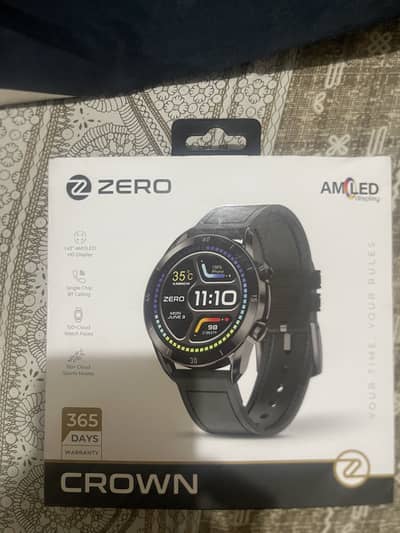 Zero lifestyle crown smartwatche