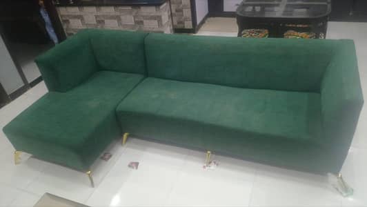L shaped lounge sofa