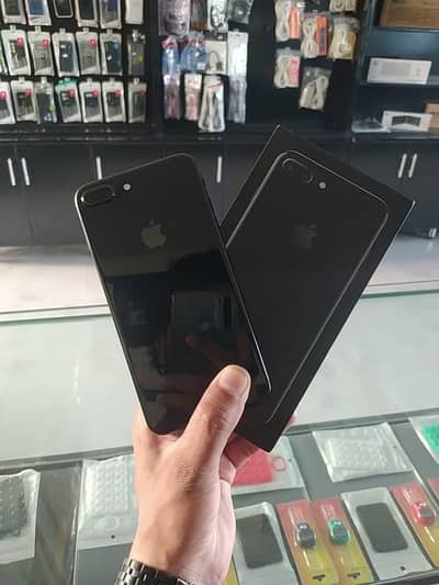 iPhone 7 Plus Jet Black 128GB PTA Approved | Complete Box | Rare Color